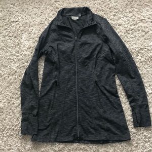 EUC Athleta gray zip up jacket